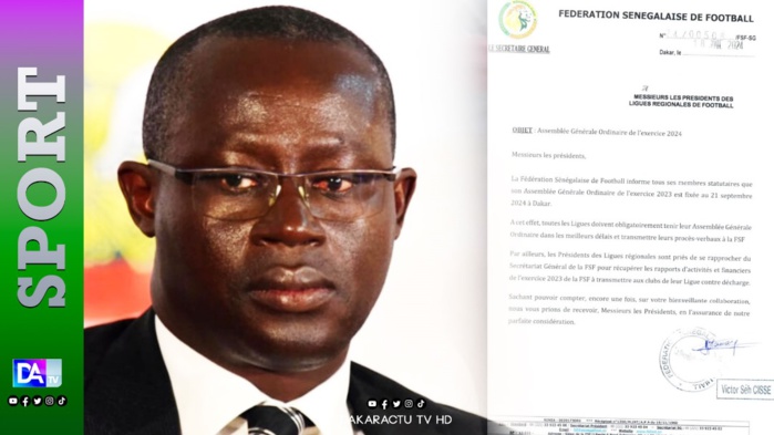 « Retour de bâton » : La FSF demande aux présidents de Ligues de tenir leur AG avant l'AGO de septembre « Retour de bâton » : La FSF demande aux présidents de Ligues de tenir leur AG avant l'AGO de septembre