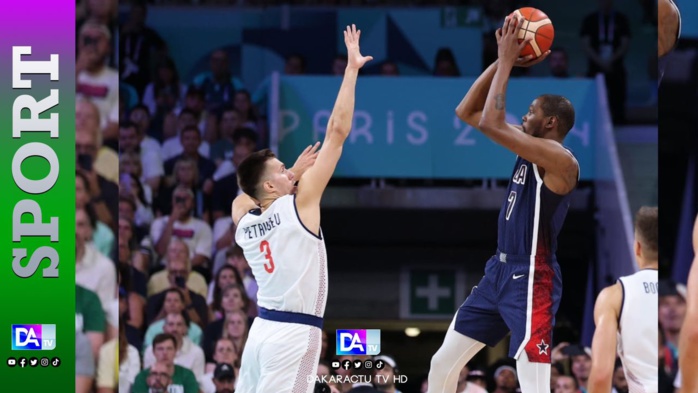JO 2024 / Basket : Victoire écrasante des États-Unis face à la Serbie 110-84 JO 2024 / Basket : Victoire écrasante des États-Unis face à la Serbie 110-84