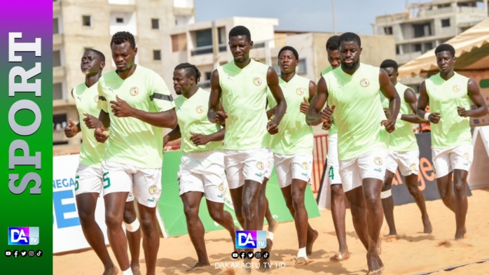 Beach Soccer : Le Sénégal surclasse la Guinée Conakry et se qualifie pour la CAN 2024 Beach Soccer : Le Sénégal surclasse la Guinée Conakry et se qualifie pour la CAN 2024