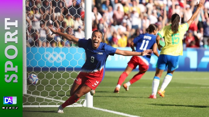JO 2024 - Foot féminin : Les américaines couvertes d’or, le brésil se contente de l’argent JO 2024 - Foot féminin : Les américaines couvertes d’or, le brésil se contente de l’argent