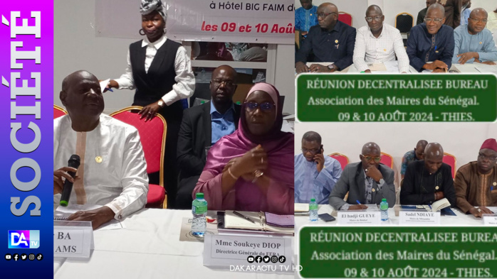 Collectivités territoriales/ Réunion du Bureau élargi de l'AMS: Les maires du sénégal en conclave à Thiès Collectivités territoriales/ Réunion du Bureau élargi de l'AMS: Les maires du sénégal en conclave à Thiès