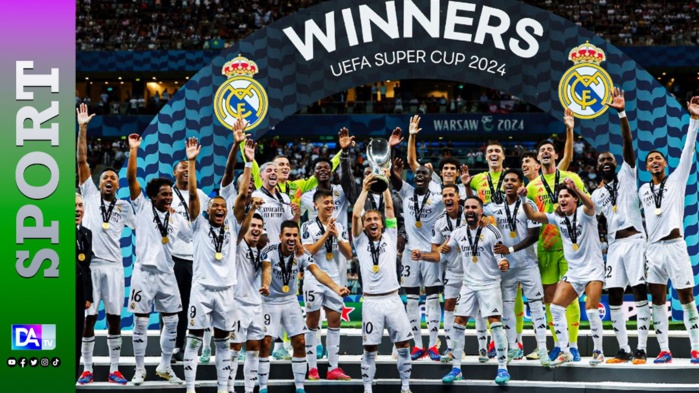 Football : Le Real Madrid s'impose face à l'Atalanta en Super Coupe de l'UEFA Football : Le Real Madrid s'impose face à l'Atalanta en Super Coupe de l'UEFA