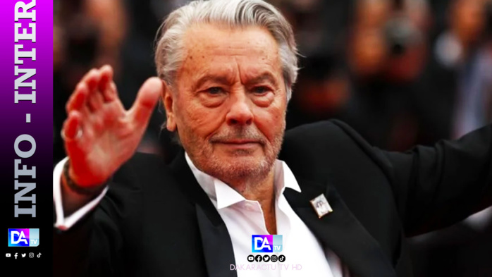 Mort d'Alain Delon, le dernier monstre sacré du cinéma Mort d'Alain Delon, le dernier monstre sacré du cinéma