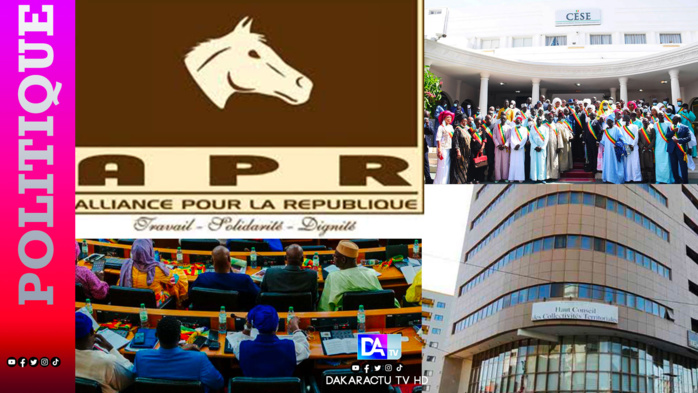 Suppression du Cese et du Hcct : L’APR félicite les députés de Benno et exprime sa solidarité aux élus des deux institutions Suppression du Cese et du Hcct : L’APR félicite les députés de Benno et exprime sa solidarité aux élus des deux institutions