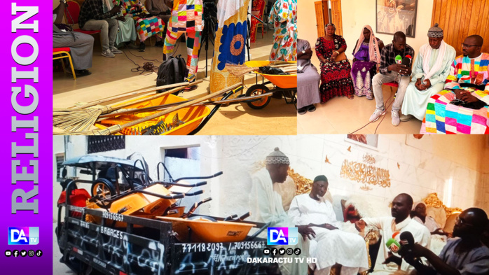 Thiès/ Organisation du Gamou: Massamba Diop appuie les foyers religieux en matériel de nettoiement Thiès/ Organisation du Gamou: Massamba Diop appuie les foyers religieux en matériel de nettoiement