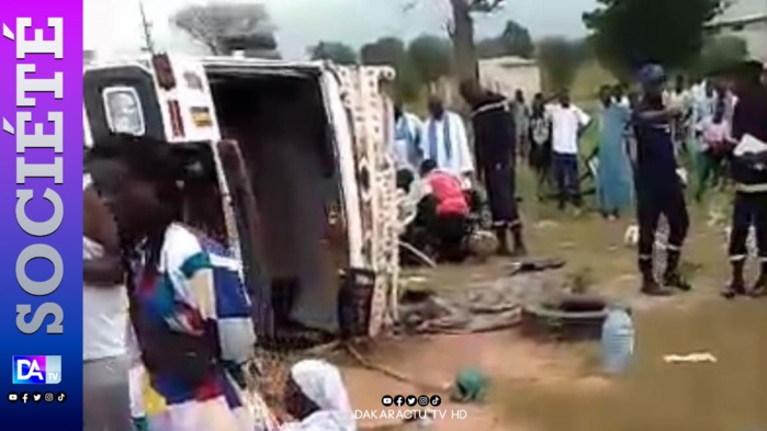 TOUBA – 02 accidents coup sur coup entre Taïf et Ngabou… 06 morts au total et 71 blessés répartis en Touba et Diourbel TOUBA – 02 accidents coup sur coup entre Taïf et Ngabou… 06 morts au total et 71 blessés répartis en Touba et Diourbel