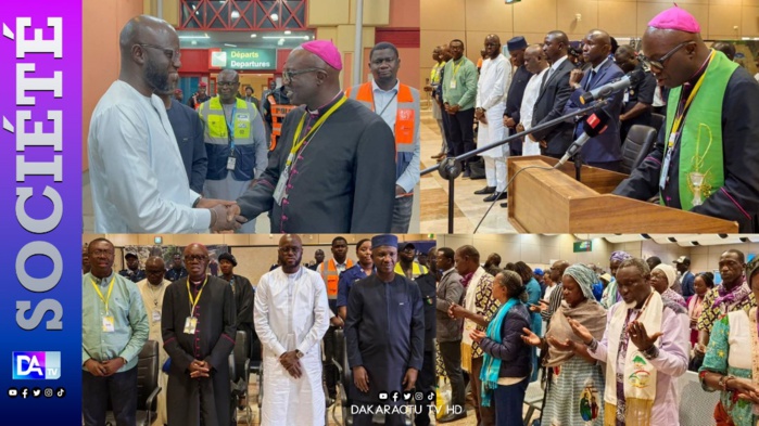 AIBD- Pèlerinage aux Lieux saints de la chrétienté : Retour des 350 pèlerins de la paix du Sénégal AIBD- Pèlerinage aux Lieux saints de la chrétienté : Retour des 350 pèlerins de la paix du Sénégal