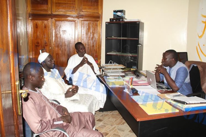 Le Collectif des jeunes Mbacké-Mbacké rend visite à Dakaractu Le Collectif des jeunes Mbacké-Mbacké rend visite à Dakaractu