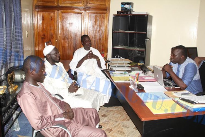 Le Collectif des jeunes Mbacké-Mbacké rend visite à Dakaractu Le Collectif des jeunes Mbacké-Mbacké rend visite à Dakaractu