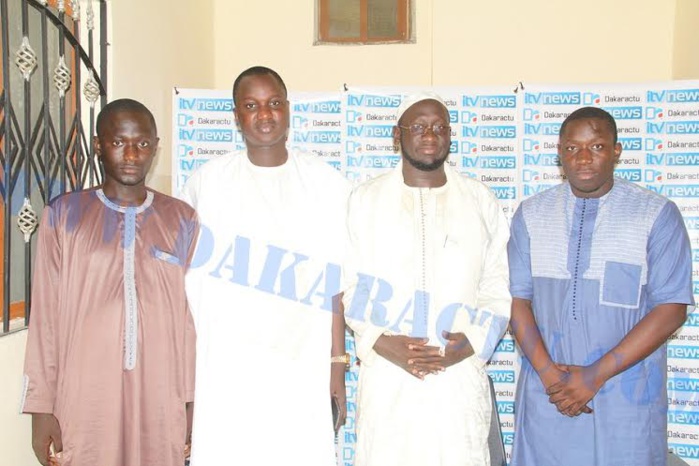 Le Collectif des jeunes Mbacké-Mbacké rend visite à Dakaractu Le Collectif des jeunes Mbacké-Mbacké rend visite à Dakaractu