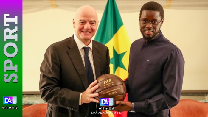 Sport et Inclusion Sociale : Rencontre entre le Président Diomaye Faye et Gianni Infantino Sport et Inclusion Sociale : Rencontre entre le Président Diomaye Faye et Gianni Infantino