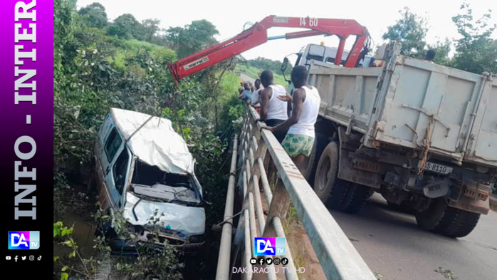 Guinée: 13 passagers d'un minibus, dont 6 enfants, tués dans un accident Guinée: 13 passagers d'un minibus, dont 6 enfants, tués dans un accident