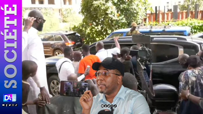 Le convoi de Bougane Guèye se dirige vers la Cybersécurité Le convoi de Bougane Guèye se dirige vers la Cybersécurité