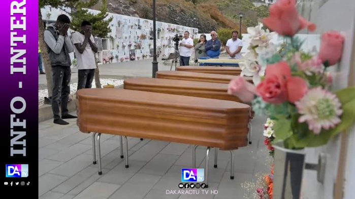 Naufrage d'une pirogue de migrants à El Hierro: Neuf (9) corps dont 2 identifiés sont enterrés dans les villages de El Monacal et la Frontera Naufrage d'une pirogue de migrants à El Hierro: Neuf (9) corps dont 2 identifiés sont enterrés dans les villages de El Monacal et la Frontera