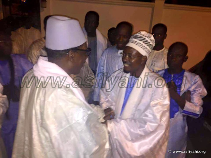 Les images de la visite de Serigne Maodo Sy Dabakh chez Serigne Cheikh Sidy Mokhtar Mbacké ce jeudi 1er octobre 2015