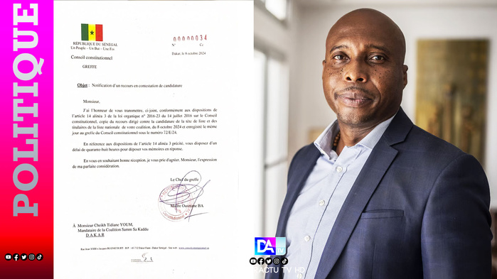 Candidature de Barthélémy Dias : le Conseil constitutionnel n'a pas encore statué Candidature de Barthélémy Dias : le Conseil constitutionnel n'a pas encore statué