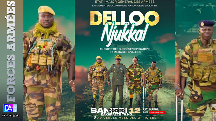 L'Armée lance la campagne Nationale de Solidarité "Dello Njukkal" aux jambars, à partir du 12 octobre L'Armée lance la campagne Nationale de Solidarité "Dello Njukkal" aux jambars, à partir du 12 octobre