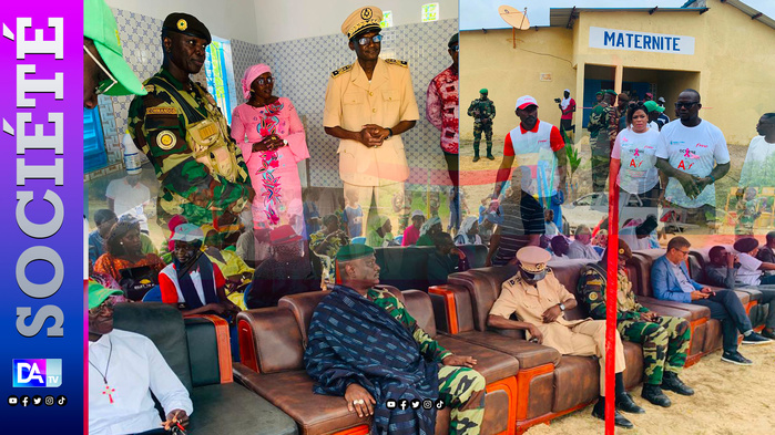 Casamance : La base navale Sud construit une école et une maternité à Santhiaba Ouoloff et Élinkine Casamance : La base navale Sud construit une école et une maternité à Santhiaba Ouoloff et Élinkine