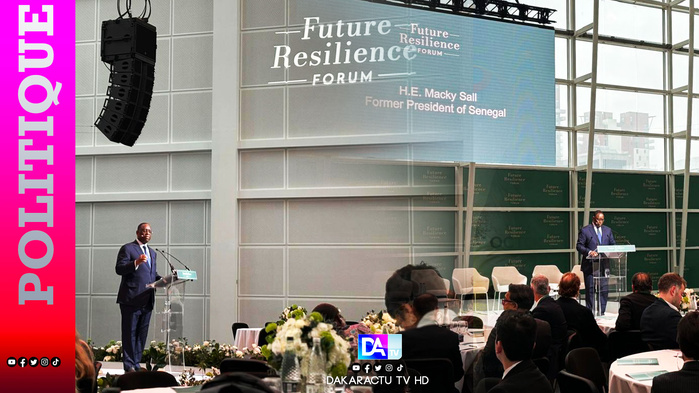 Londres – Invité spécial de Future Resilience Forum : Macky Sall délivre le discours principal. Londres – Invité spécial de Future Resilience Forum : Macky Sall délivre le discours principal.
