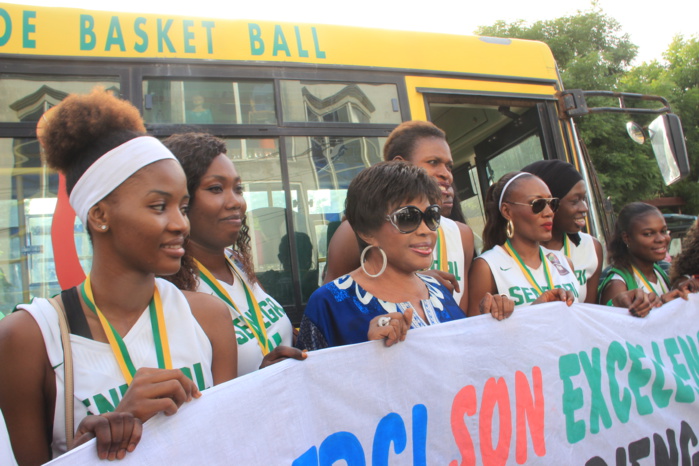La styliste Diouma Dieng va dorénavant habiller l'équipe féminine de basket du Sénégal 