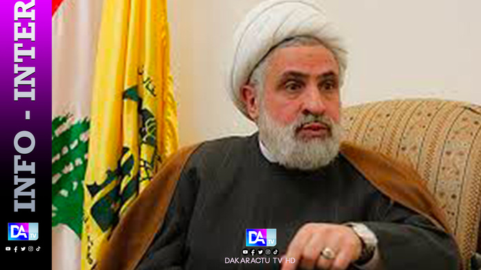 Le N°2 du Hezbollah dit aux Israéliens que "la solution est un cessez-le-feu" Le N°2 du Hezbollah dit aux Israéliens que "la solution est un cessez-le-feu"