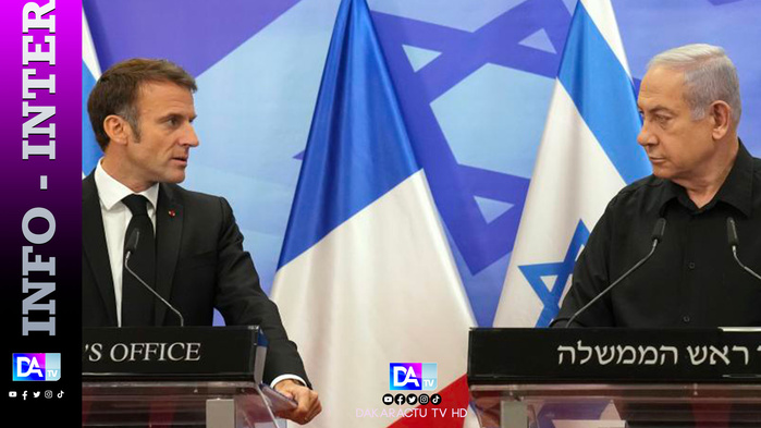 Le ton monte encore entre Macron et Netanyahu Le ton monte encore entre Macron et Netanyahu