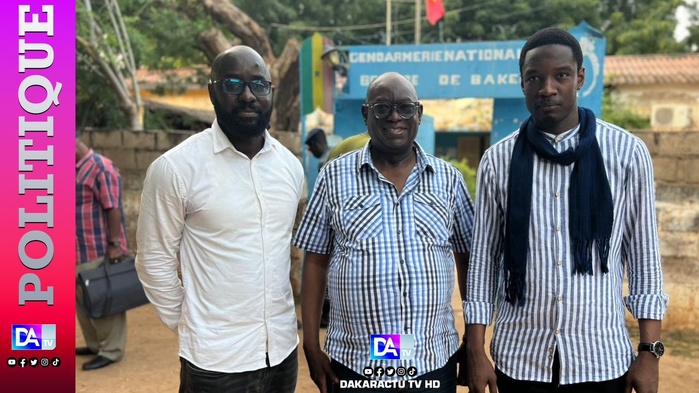 Gendarmerie de Bakel : Thierno Bocoum annonce la fin de l'audition de Bougane en présence de son avocat Me El Hadj Diouf Gendarmerie de Bakel : Thierno Bocoum annonce la fin de l'audition de Bougane en présence de son avocat Me El Hadj Diouf