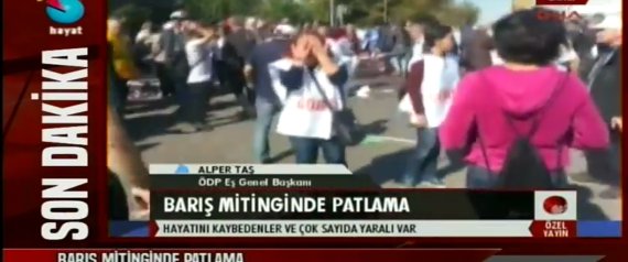 TURQUIE : Des explosions près de la gare d'Ankara font au moins vingt morts