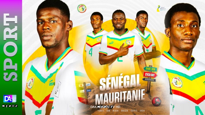 Sénégal vs Mauritanie : Les Lions de la Plage en quête d’un huitième titre ! Sénégal vs Mauritanie : Les Lions de la Plage en quête d’un huitième titre !