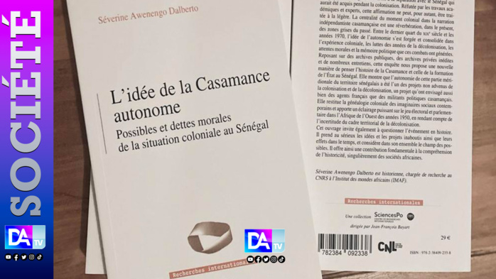 Livre sur la Casamance : l'auteure "craint pour sa sécurité Livre sur la Casamance : l'auteure "craint pour sa sécurité