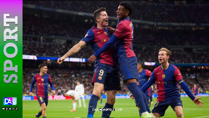 Espagne: le Barça étrille le Real, Lewandowski éclipse Mbappé et Vinicius Espagne: le Barça étrille le Real, Lewandowski éclipse Mbappé et Vinicius