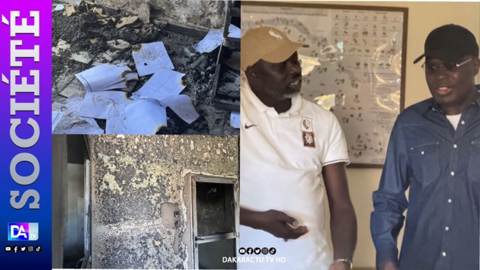 Sacré cœur : les images de l’attaque du siège de Taxawu Sénégal, Khalifa Sall constate les dégâts Sacré cœur : les images de l’attaque du siège de Taxawu Sénégal, Khalifa Sall constate les dégâts