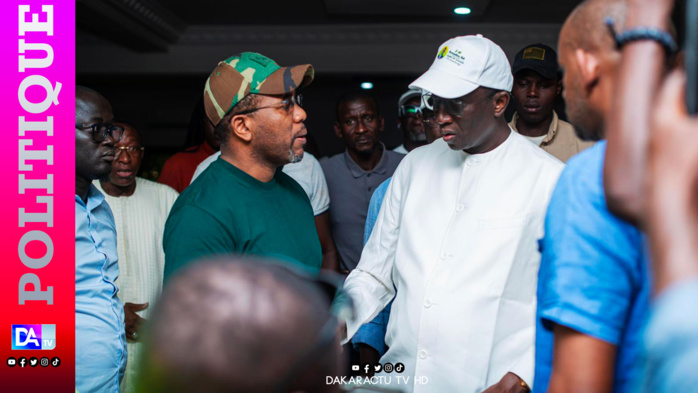 Tamba : Amadou Bâ et Bougane Gueye Dany se sont rencontrés. Tamba : Amadou Bâ et Bougane Gueye Dany se sont rencontrés.