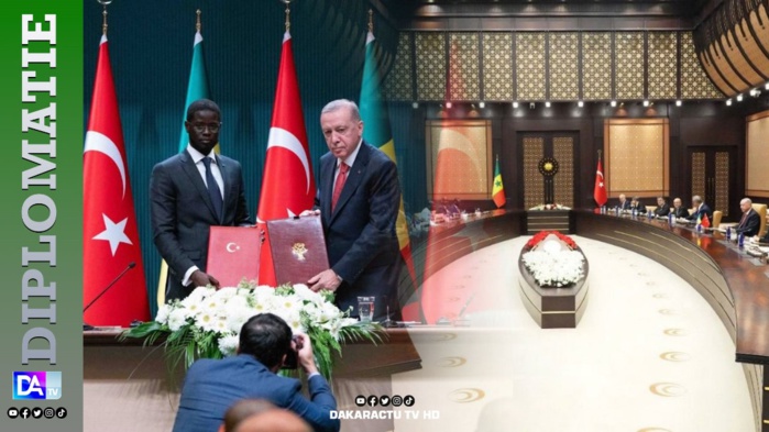 Visite officielle en Turquie :  Le PR Bassirou Diomaye Faye a signé plusieurs accords avec le président Turc, Recep Tayyip Erdogan Visite officielle en Turquie :  Le PR Bassirou Diomaye Faye a signé plusieurs accords avec le président Turc, Recep Tayyip Erdogan