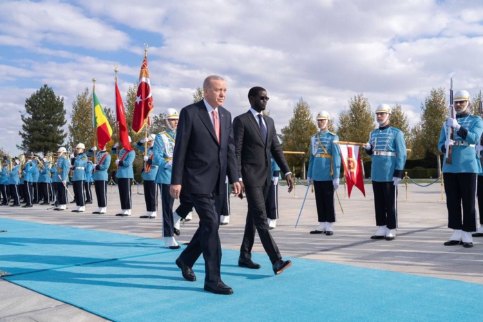 Visite officielle en Turquie : Le PR Bassirou Diomaye Faye a signé plusieurs accords avec le président Turc, Recep Tayyip Erdogan Visite officielle en Turquie : Le PR Bassirou Diomaye Faye a signé plusieurs accords avec le président Turc, Recep Tayyip Erdogan