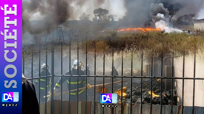Notto / Keur Madaro : Une société industrielle spécialisée dans le recyclage du plastique, touchée par un incendie Notto / Keur Madaro : Une société industrielle spécialisée dans le recyclage du plastique, touchée par un incendie