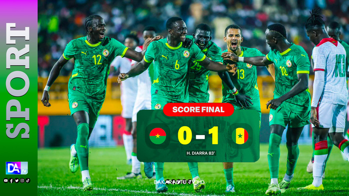 Les Lions Domptent les Étalons : Le Sénégal Échappe au Piège Burkinabé et s’impose 1-0 dans un match sous tension...Habib Diarra, le Héros Inattendu Les Lions Domptent les Étalons : Le Sénégal Échappe au Piège Burkinabé et s’impose 1-0 dans un match sous tension...Habib Diarra, le Héros Inattendu