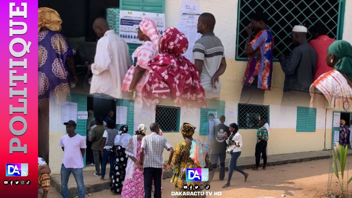 Législatives 2024 à Ziguinchor: 10% de taux de participation à 10h Législatives 2024 à Ziguinchor: 10% de taux de participation à 10h