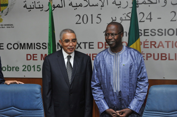 Les images de la clôture de la 12ème session de la Grande Commission mixte de coopération et la signature des accords entre le Sénégal et la Mauritanie Les images de la clôture de la 12ème session de la Grande Commission mixte de coopération et la signature des accords entre le Sénégal et la Mauritanie