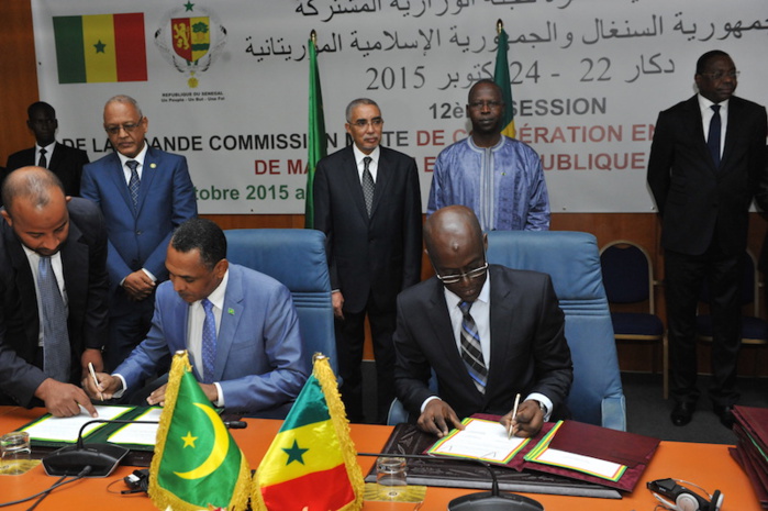 Les images de la clôture de la 12ème session de la Grande Commission mixte de coopération et la signature des accords entre le Sénégal et la Mauritanie