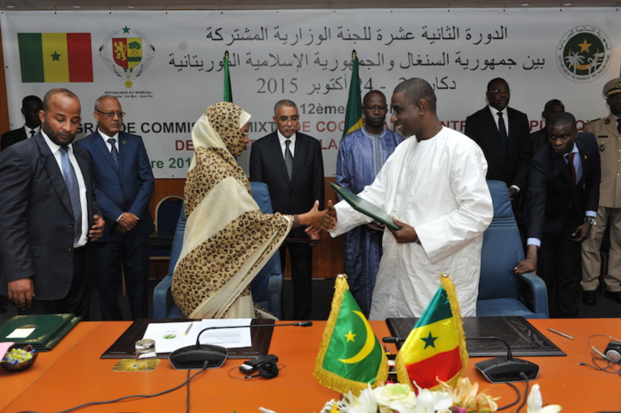 Les images de la clôture de la 12ème session de la Grande Commission mixte de coopération et la signature des accords entre le Sénégal et la Mauritanie
