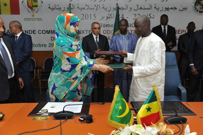Les images de la clôture de la 12ème session de la Grande Commission mixte de coopération et la signature des accords entre le Sénégal et la Mauritanie