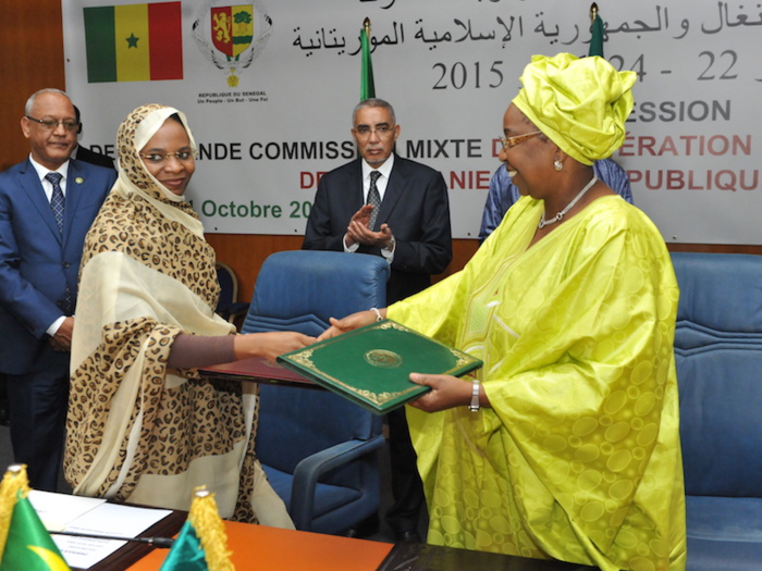 Les images de la clôture de la 12ème session de la Grande Commission mixte de coopération et la signature des accords entre le Sénégal et la Mauritanie