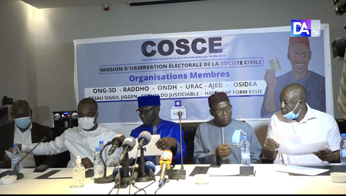 Elections Législatives / Observations : Les recommandations du Cosce Elections Législatives / Observations : Les recommandations du Cosce