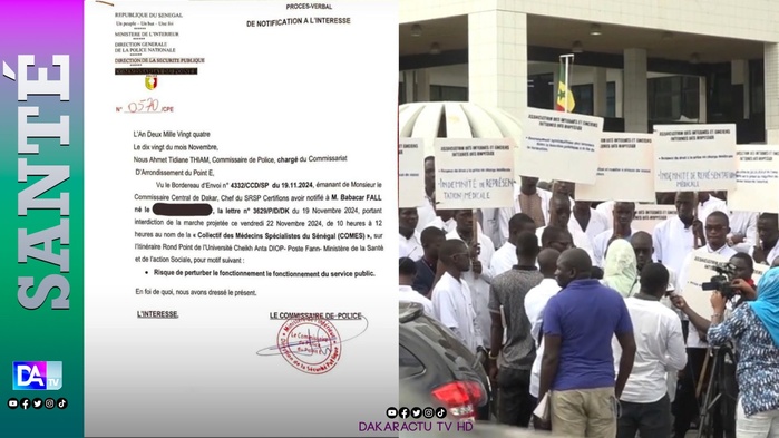 Marche Interdite du Comes: les spécialistes en formation dénoncent une atteinte à leurs droits Marche Interdite du Comes: les spécialistes en formation dénoncent une atteinte à leurs droits