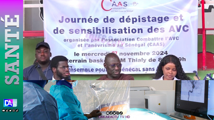 Santé / Accidents Vasculaires Cérébraux (AVC)  : Une bombe à retardement qui ravage le Sénégal … 50% des victimes meurent avant un an ! Santé / Accidents Vasculaires Cérébraux (AVC)  : Une bombe à retardement qui ravage le Sénégal … 50% des victimes meurent avant un an !