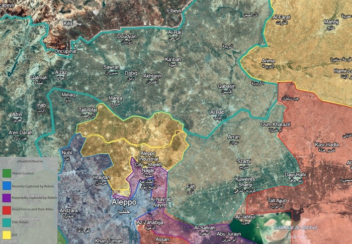 Nord de la Syrie: une ONG affirme que des forces proturques ont pris une ville stratégique tenue par les Kurdes Nord de la Syrie: une ONG affirme que des forces proturques ont pris une ville stratégique tenue par les Kurdes