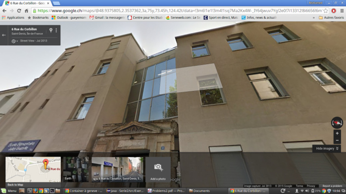 6, Rue Corbillon La maison présumée servir de QG aux auteurs des