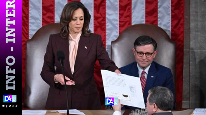 Le Congrès américain certifie la victoire de Trump à la présidentielle Le Congrès américain certifie la victoire de Trump à la présidentielle