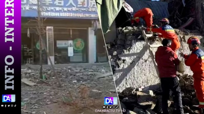 Un puissant séisme fait au moins 95 morts et 130 blessés au Tibet Un puissant séisme fait au moins 95 morts et 130 blessés au Tibet